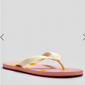 Coach Zak Flipflops - Banana NWT